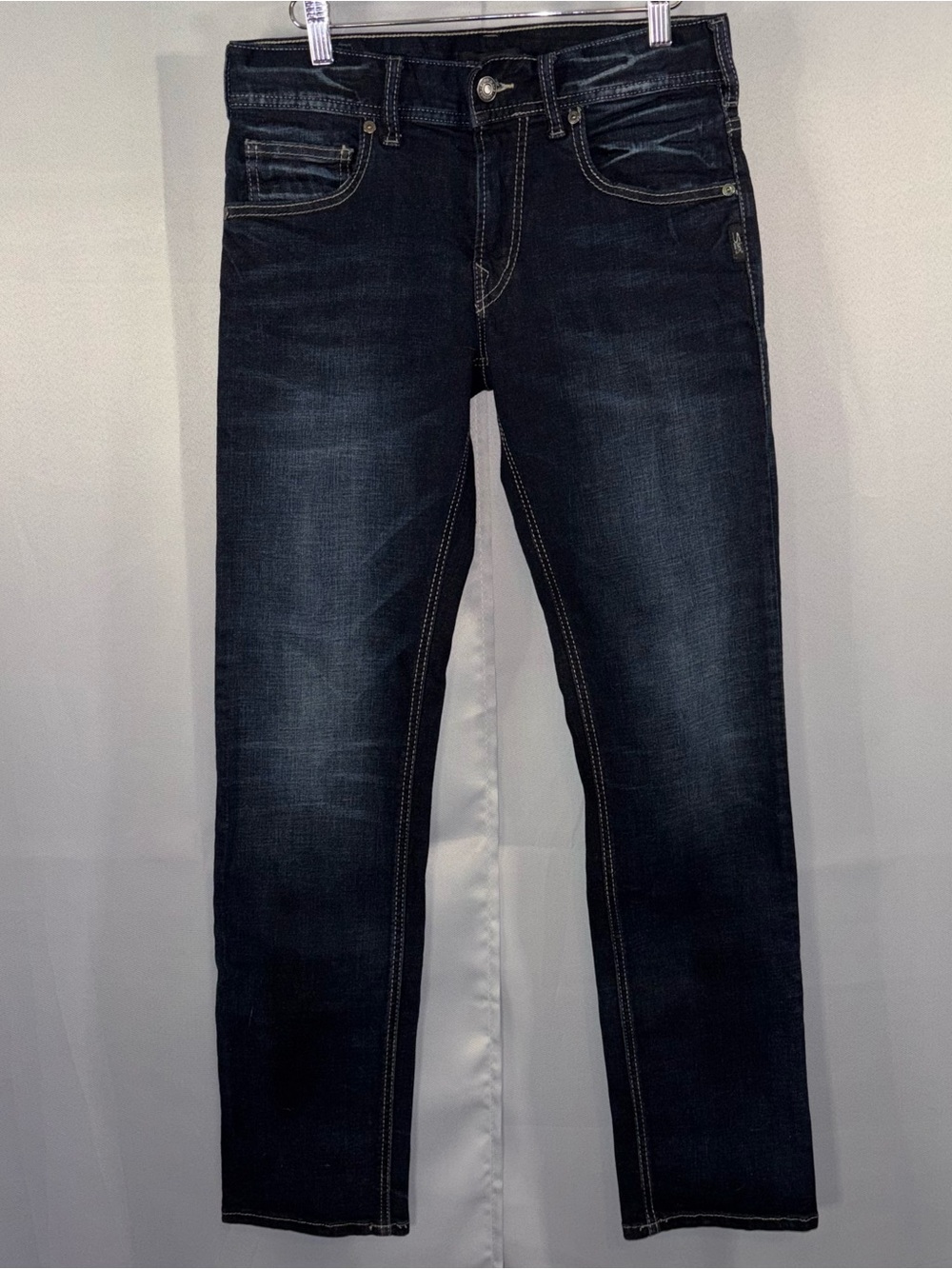 Silver Jeans Co. Allan Slim Straight Jeans Dark Wash Men's Size 28x32